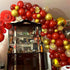 60 Pieces Balloons Red and Gold, 12 Inch Ruby Red Metallic Chrome Gold Pearl Gold Confetti Latex Balloons, Retro Red Gold Party Balloons for Weddi...