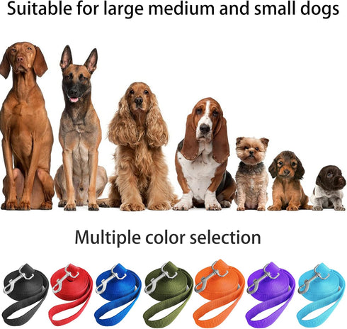 10ft Mint Blue Dog Leashes Long Line Training Dog Leash,for Large,Medium and Small Dogs,Long Dog Lead,for Training,Backyard,Camping,or Play,Great ...