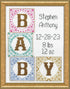 Design Works Crafts Baby Blocks Counted Cross Stitch Kit...