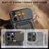 Goton for iPhone 15 Pro Case with Screen Protector - Slide Camera Cover Protective Phone Case with Ring Stand, Heavy Duty Shockproof Rugged Bumper...