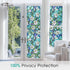 Coavas Decorative Window Privacy Film, Heat Control Sun Blocking Stained Glass Window Film, Floral Design Static Cling, Non Adhesive Windows Tint ...