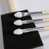 conda 50 Pack 0.5"-2" Different Size Assorted Foam Brush Set Wood Handle Paint Brush Set- Lightweight, Durable, Great for Acrylics, Stains, Varnis...