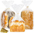 Bread Bags for Homemade - Clear Cellophane Bags Plastic Treat Bags with Ties for Airtight Storage of Baked Goods?50PACK,8x8x14in)...