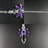 Rainbow Guardian Angel Crystal Suncatcher as Home/Car Decoration & Porch Decor & Hangings Crystal Glass Ornament (Purple)...
