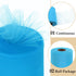 Turquoise Tulle Fabric Roll 6 Inch by 100 Yards (300 feet) Sheer Netting Spool for Tutu Skirt Gift Wrapping Wedding Baby Shower Party Decorations ...