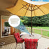 2Pcs Pool Umbrella Stabilizer Adapte Umbrella Cone Wedge Threaded Adapter Sleeve Fits for Outdoor Patio Deck 1 3/4" Swimming Pool Beach Outdoor Su...