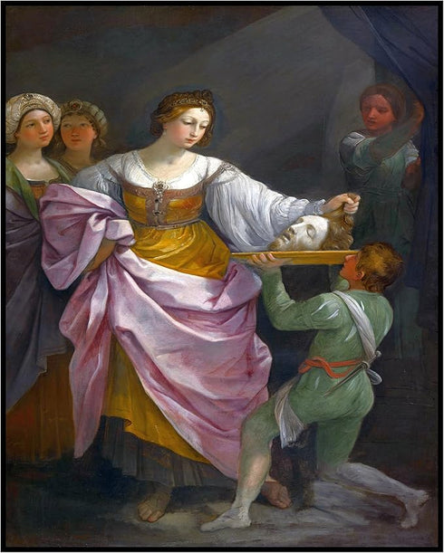 Posterizer 1 pcs-Salome with the Head of Saint John painting poster-Religious Posters-Gifts for Christians -Decor for Church, Sunday School Classr...