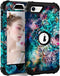 Hocase for iPhone SE 2022/2020 Case, Heavy Duty Shockproof Protection Hard Plastic+Silicone Rubber Hybrid Protective Case for iPhone SE 3rd/2nd Ge...