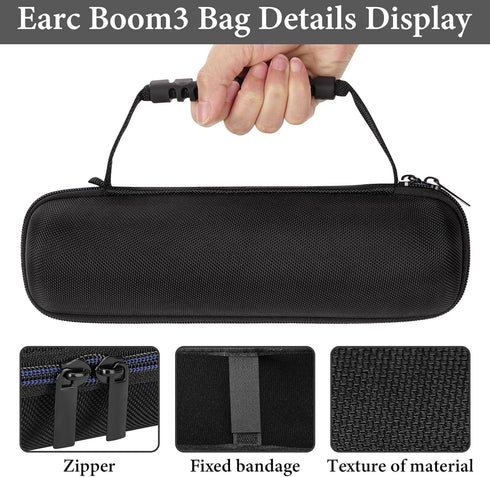 Linkidea Speaker Carrying Case for Ultimate Ears Boom 3 Wireless Bluetooth Speaker Case, Replacement Hard Shell Protective Travel Bag with Cable, ...