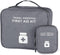 First Aid Bag Empty, Waterproof Emergency Medic Trauma Bag, Medicine Bag For Traveling ,Home Hiking Camping Car Office(Large and Small,Cationic Gr...
