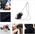 100pcs 1 Inch 25mm Black Resin Buttons Sewing Flatback Buttons Round Shape 4 Holes Craft Buttons for DIY Decoration Clothes Arts Crafts...