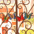 JETEXIM Metal Butterfly Wall Decor - 6.5'' 3d Butterfly Wall Accents, Fence Floral Wall Art For Home Yard Garden Patio Outdoor, Painted Double-lay...