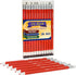 June Gold 24 Red 2.0 mm Mechanical Pencils with Red Color Leads, Bold Thickness, Built in Rear Sharpener (Cherry #101)...