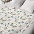Watercolor Cute Dragon Fairy Tale Baby Blanket for Boy Gift, Cloud Moon Star Dragons Egg Flannel Fleece Nursery Bed Blankets, Soft Lightweight New...