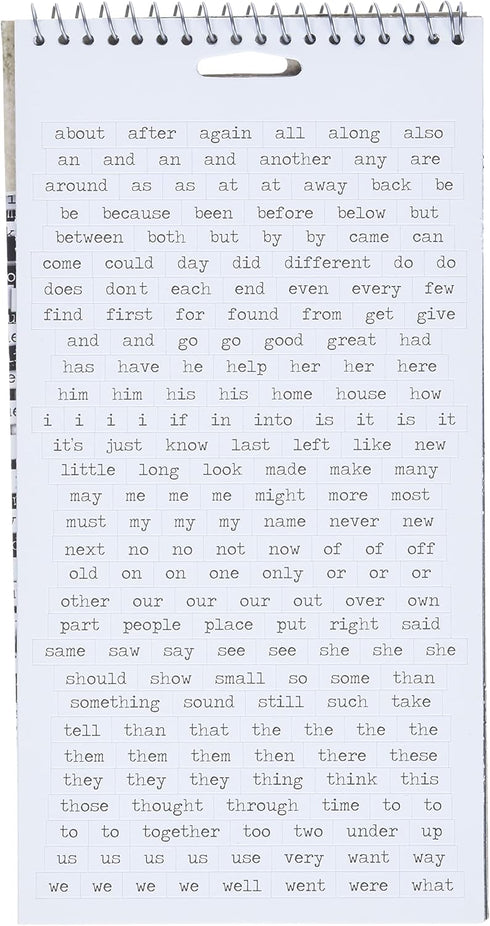 Tim Holtz Idea-ology Chitchat Word Stickers, Black and White Matte Cardstock, 1088 Stickers, TH92998, 1/8"...
