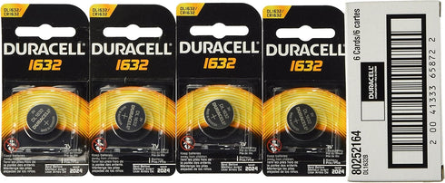 Duracell 10 Watch/Electronic DL 1632 CR1632 Lithium Batteries...