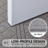 REFETONE Indoor Door Mat, 16x24, Non-Slip Absorbent Resist Dirt Door Rug, Machine Washable Low-Profile Inside Floor Mat Doormats for Entryway, Gre...