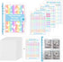 100 Envelopes Challenge Binder Easy and Fun Savings Binder to Save $5,050, 500, 10,000, Money Saving Binder for Budgeting, Budget Binder with Cash...
