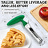 Zulay Premium Apple Corer - Easy to Use Durable Remover for Pears, Bell Peppers, Fuji, Honeycrisp, Gala and Pink Lady Apples - Stainless Steel Cup...