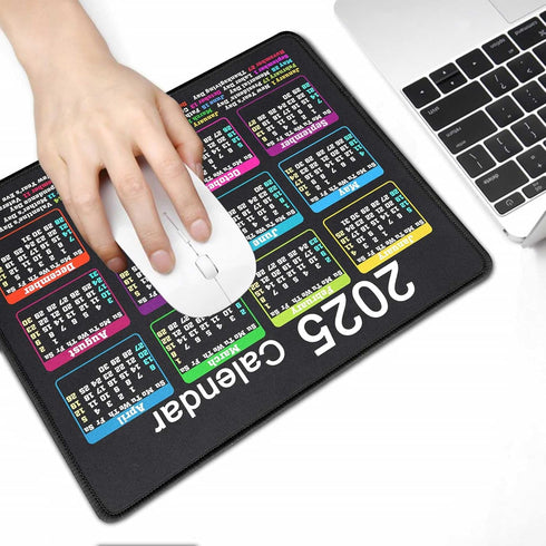 Mouse Pad with Non-Slip Rubber Base, Waterproof Computer Mousepad with Stitched Edges, Mouse Pads for Computers, Laptop, Gaming, Office & Home, 9....