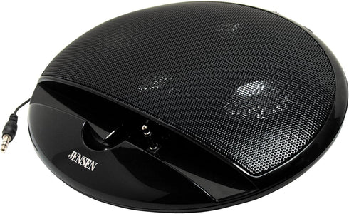 JENSEN SMPS-125 Portable Stereo Speaker For iPod/iPhone, MP3, Tablet, and Smartphone Black...
