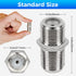 Coaxial Cable Connector 10 Pack?RG6 Female to Female Coax Cable Extender F-Type Adapter for TV Cables...