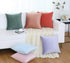 Jeneoo Set of 2 Comfy Soft Velvet Throw Pillow Covers for Sofa Couch Decorative Solid Square Cushion Cases for Bedroom Car (18 x 18 Inches, Sage G...
