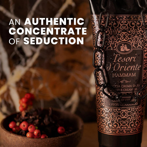 Tesori d'Oriente Shower Cream Gel Womens, Moisturizing Body Wash For Women, Travel Size Body Gel with Skin Care Essentials-250 Ml-8.45us Fl Oz- [I...