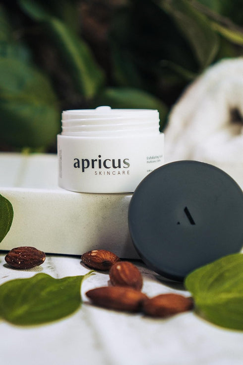 Exfoliating Facial Scrub for Men by Apricus Skincare | Dead Skin and Blackhead Remover Cream | Men's Exfoliating Face Wash and Blackhead Scrub | P...