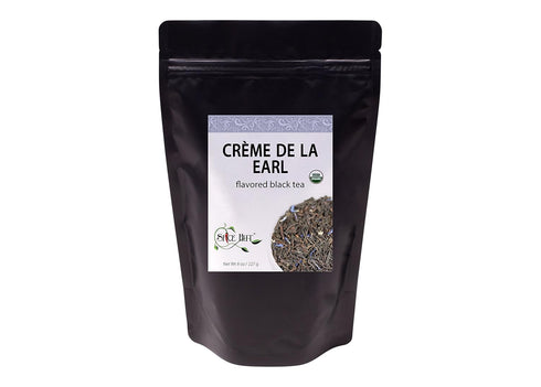 Creme De La Earl, Loose Leaf Black Tea - Madagascar Vanilla & Pure Bergamot - Caffeinated, Hot & Iced | bulk 8oz, 80-100 cups | The Spice Hut, Fir...