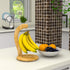 Ruichang Banana Holder Stand Banana Hanger,Bamboo Sturdy Banana Hook for Kitchen Countertop Banana Tree Keeper...