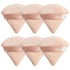 MOTZU 6 Pieces Powder Puff for Face , Cotton Velour Triangle Makeup Puff for Setting, Contouring, Under Eyes, and Corners, 2.76-inch Normal Size, ...