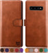 SUANPOT for Samsung Galaxy S10 6.1"(NON S10e,S10+) with RFID Blocking Leather Wallet case Credit Card Holder,Flip Folio Book Phone case Shockproof...