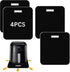 4 PCS Heat Resistant Mat with Sliding Function for Air Fryer Mat,12 * 14in Countertop Protector Mat Coffee Maker Mat and Oven,Suitable for most ki...