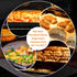 GeeRic Baking Parchment Paper, 100Pcs 8x12 inch Kitchen Parchment Paper Baking Sheets, Non-Stick Precut Baking Parchment for Baking Cookies, Bread...