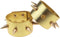 Coolcoco Gold Metal Spike Cuffs Leather Bracelet for Women Girl Cosplay (2 Pieces/Set)...