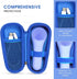 Hard Carry Case Compatible with NågraCoola CLIE Sonic Facial Cleansing Brush, Waterproof Case Storage Carrying Holder Fits for Silicone Face Scrub...