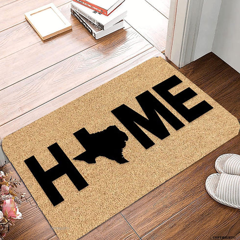 Welcome Mats for Front Door Outdoor Entry Texas Doormat Doormat Non Slip Mat for Home Indoor Farmhouse Funny Kitchen Rugs Patio Greeting Front Por...