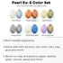 Jacquard Pearl Ex Pigment Powder 6 Color Set 0.5oz Jar for Watercolor, Calligraphy Ink & Clay...