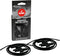 KIWI Sneaker No-Tie Shoe Laces, Black, One Size Fits All, 1 Pair...