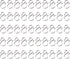 50PCS 1.7Inch Clear Plastic Punch Bowl Cup S Hooks Hangers...