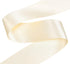 YAMA Ivory Double Face Satin Ribbon 1 1/2 Inch 25 Yards, Ice Cream Ribbon for Gift Wrapping Crafts Flower Bouquet, Ivory...