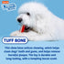 Hartz Chew 'n Clean Tuff Bone Tough Dog Chew Toy, Large 3 Pack...