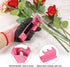PATIKIL Rose Stem Leaf Thorn Stripper, 2Pcs/1Set Rose Thorn Stripper Remover Tool Leaf Stripping Tool for Gardening Flower Arrangement, Pink...