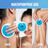 ICEWRAPS Round Ice Packs for Injuries Reusable, Hot and Cold Gel Ice Packs for Injuries, Hot and Warm Compress Soft & Flexible, Fast Relief & Reco...