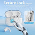 Compatible with Airpods Pro 2nd/1st Generation Case Cover with Cleaner Kit,Clear Soft TPU Transparent with Lock for AirPods Pro 2 Charging Case(US...