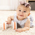 BEBE FUERTE Twist & Shake Dumbbell by Robin Arzon - Bilingual Toddler Sensory Toys - Baby Workout Toys - Baby and Toddler Gifts for Ages 3 Months ...