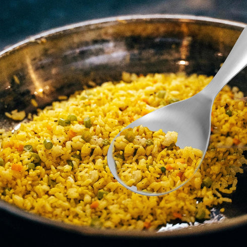Rice Paddle Spoon Stainless Steel: 2pcs Non Stick Rice Spoon Scooper Spatula Rice Cooker Spoon Serving Spoon Rice Spatula for Rice...