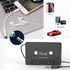 Elook Car Cassette Aux Adapter Kit, with A Smartphone to 3.5 mm Headphone Jack Adapter for Phone, MP3 ect. Black...