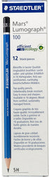 Staedtler Mars Lumograph Writing, Drawing, Sketching Pencil (Box of 12) (5H)...